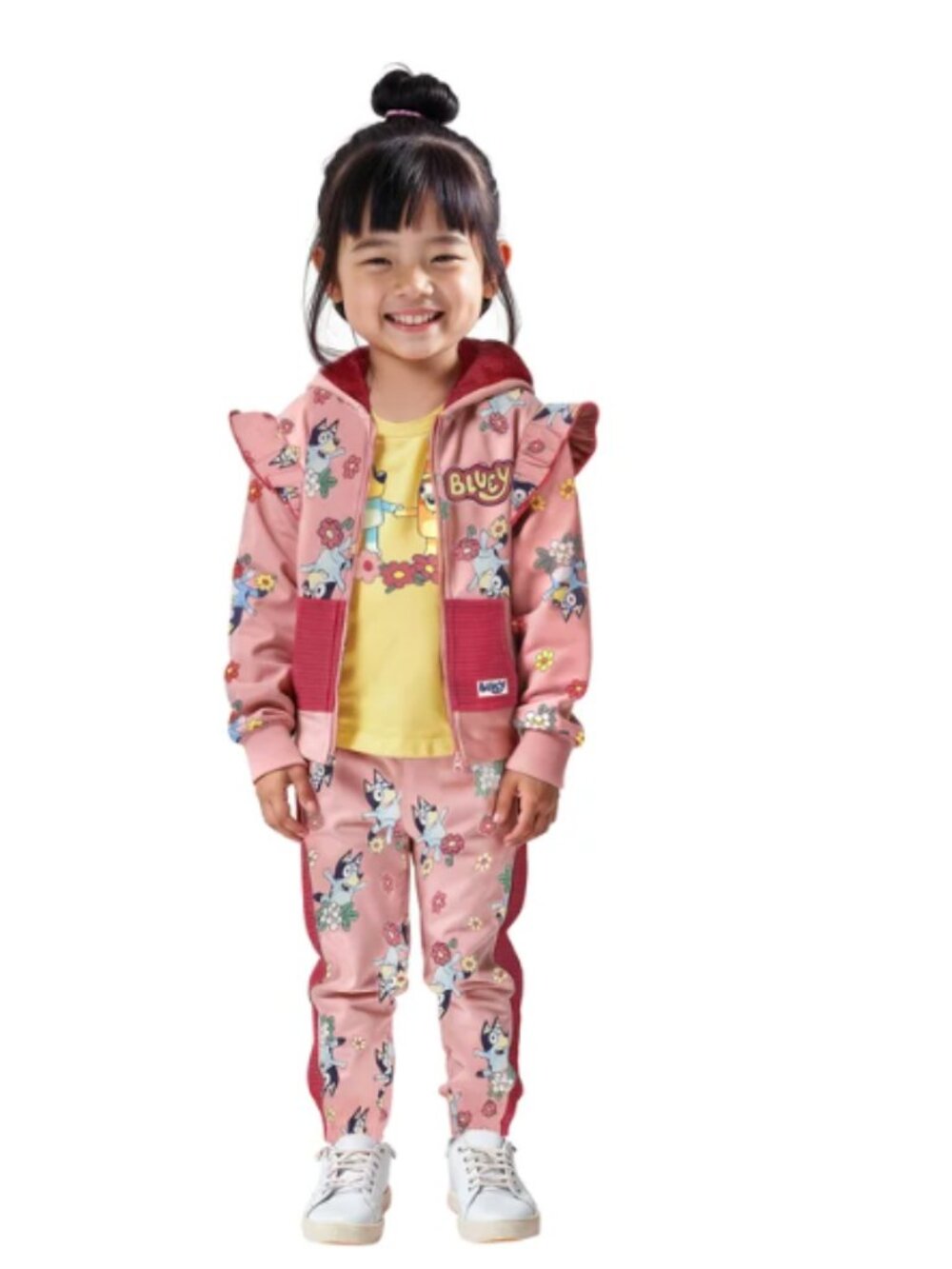 Character Kids' 3-piece Full Zip Set Bluey 2T